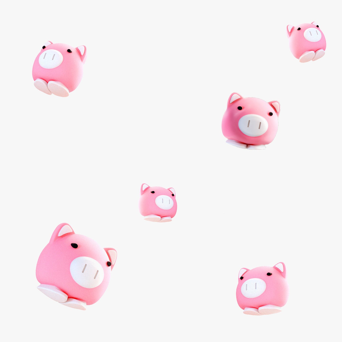 6 Ersatzschweinchen für Ferkelfieber Spiel