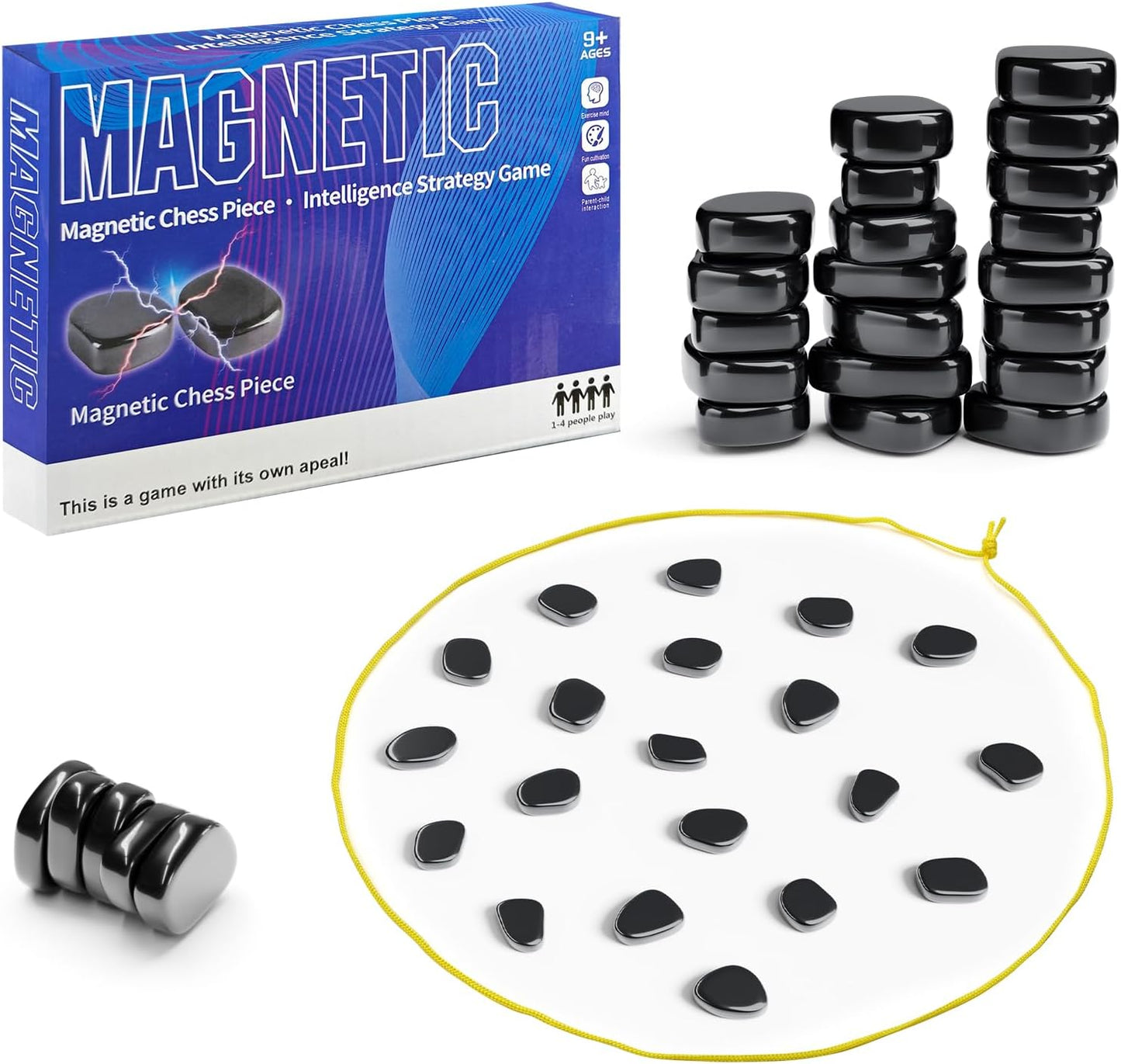 Magnetspiel - Das magnetische Schachspiel für Groß und Klein