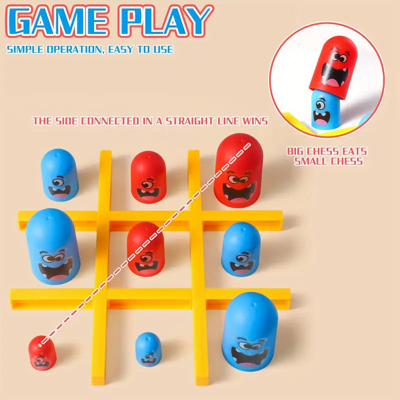 Tic Tac Toe Extrem - Strategiespiel für Kinder und Erwachsene