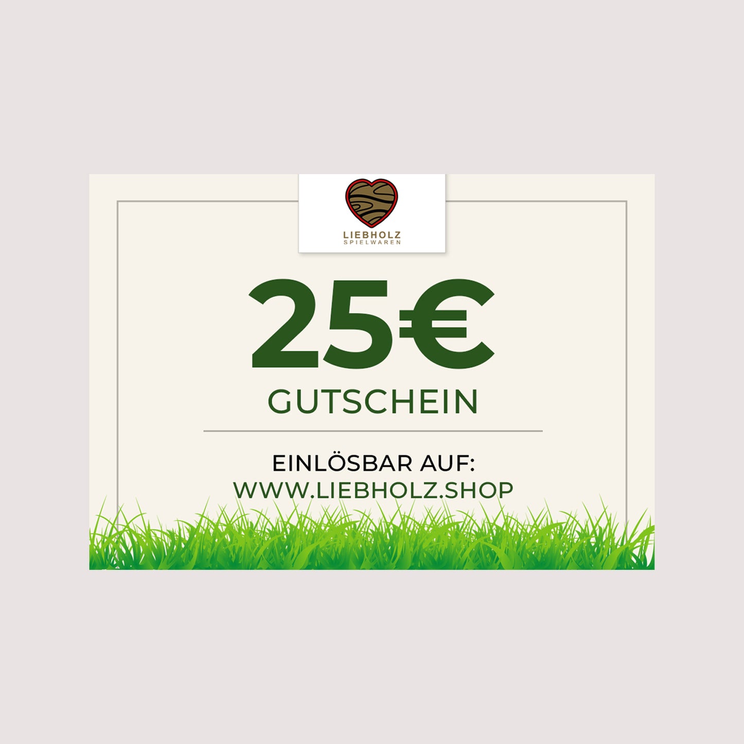 LIEBHOLZ Geschenkgutschein