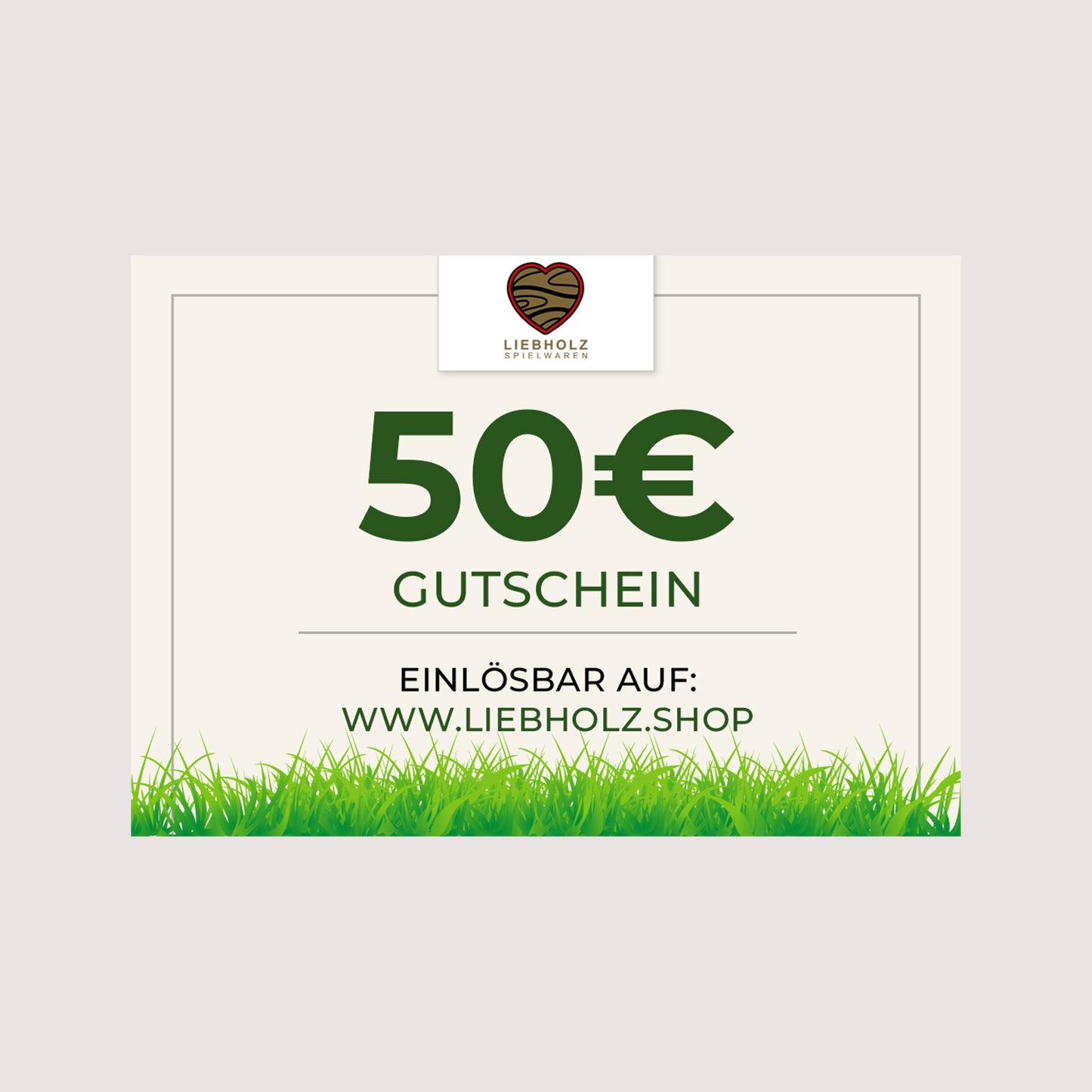 LIEBHOLZ Geschenkgutschein