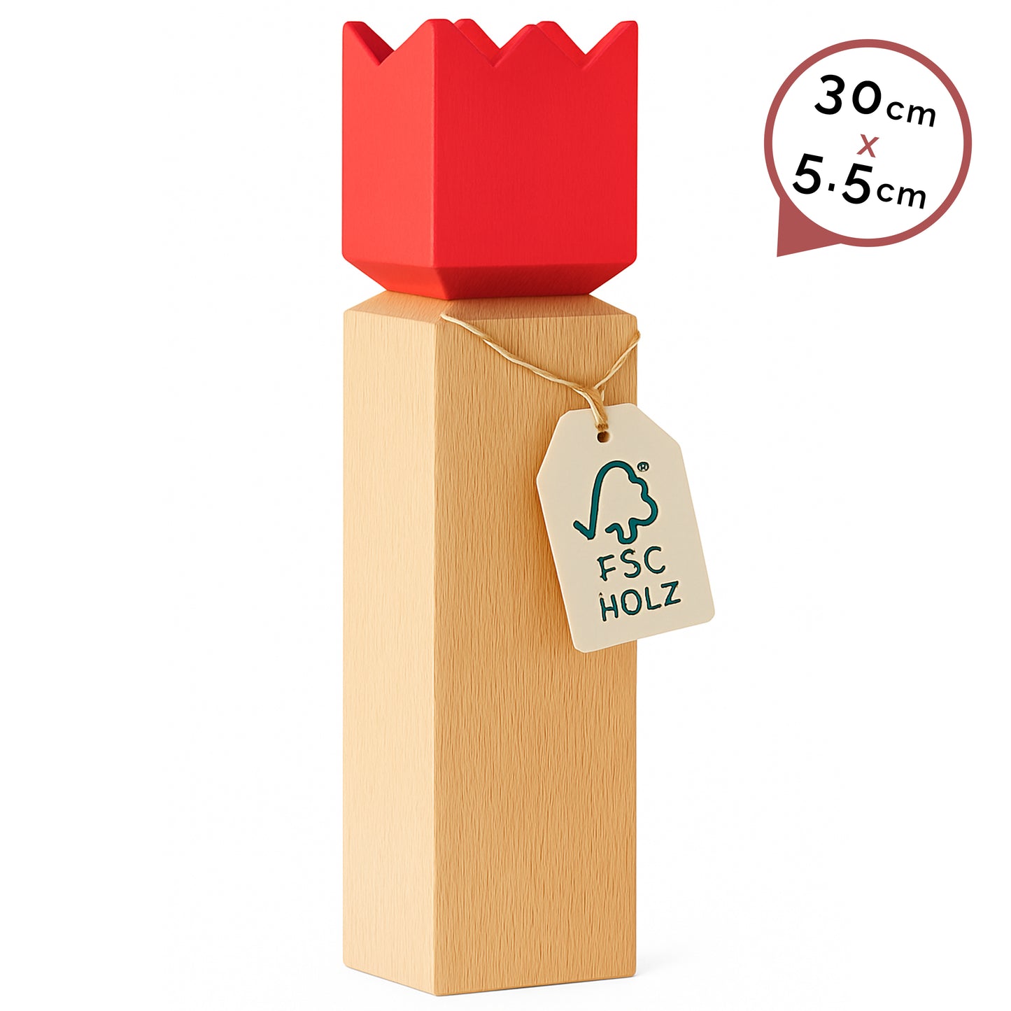 Ersatzteile: König für Kubb Wurfspiel