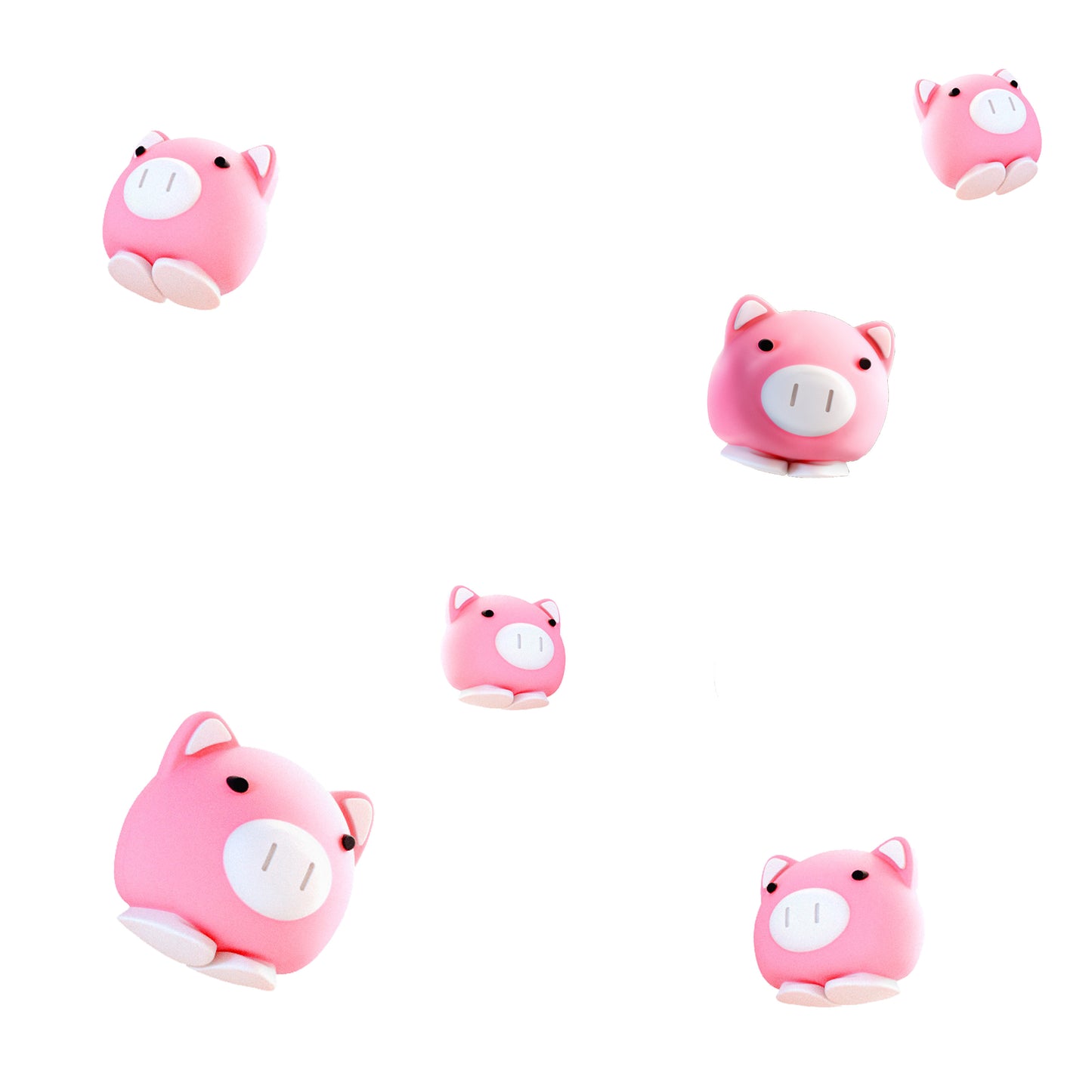 6 Ersatzschweinchen für Ferkelfieber