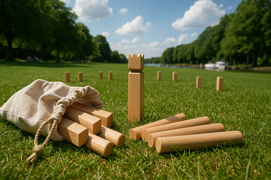 🎒 Leicht zu transportieren, schnell aufgebaut: Warum Kubb das perfekte Spiel für unterwegs ist