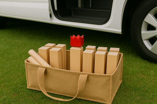 🚐 Kubb im Wohnmobil – Das platzsparende Spiel für unterwegs