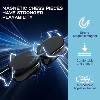 Magnetspiel - Das magnetische Schachspiel für Groß und Klein
