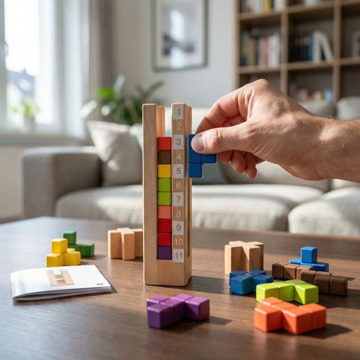 Color Up Farblernturm aus Holz