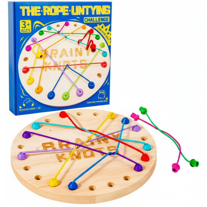 Brainy Knots – verdrehte Knoten Strategiespiel für Jung & Alt