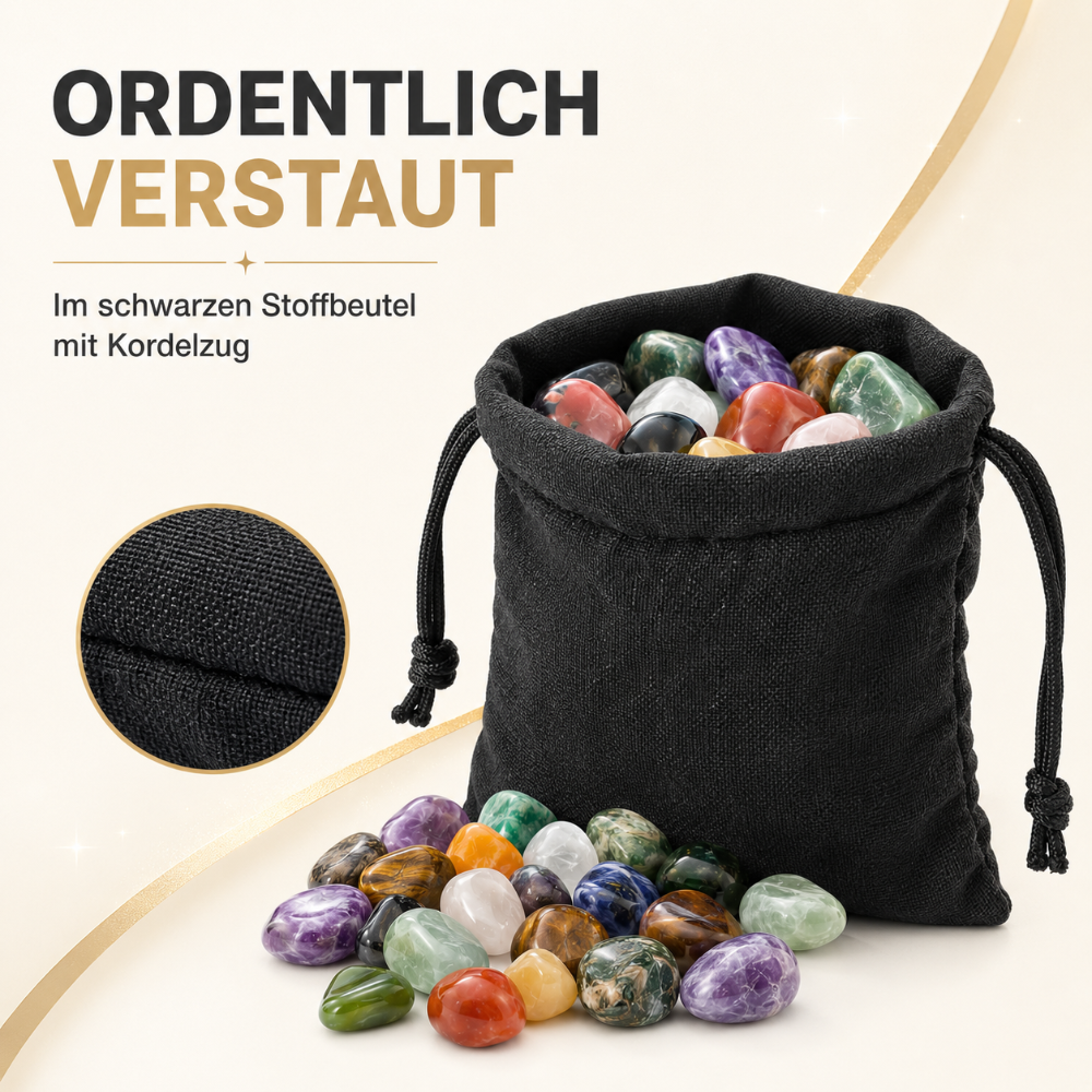Bunter Edelsteinmix für Kinder