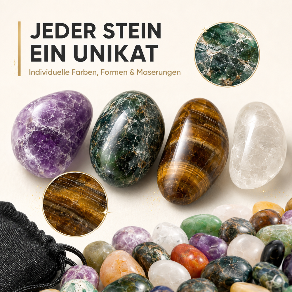 Bunter Edelsteinmix für Kinder