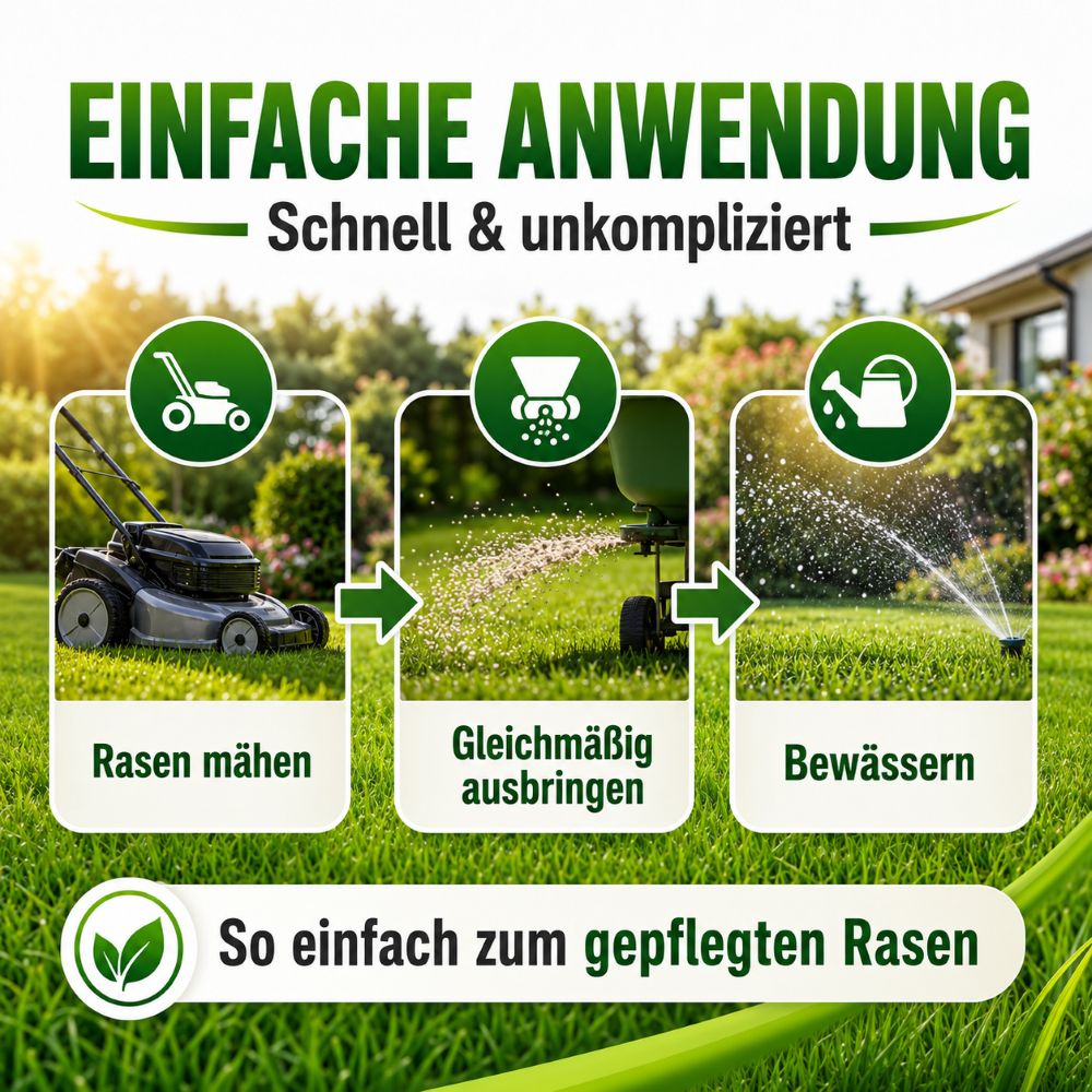 Rasendünger für Frühling und Sommer