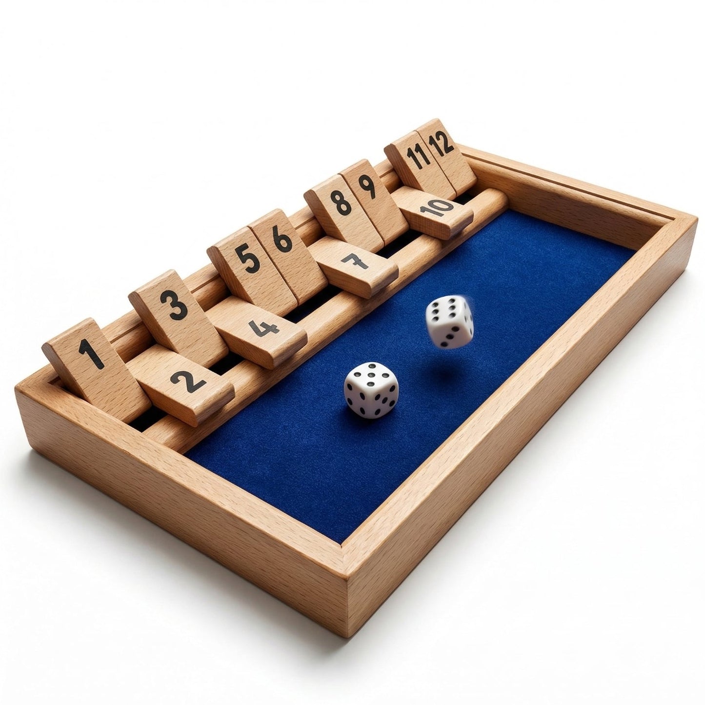 Shut the Box Würfelspiel - Jackpot Klappspiel