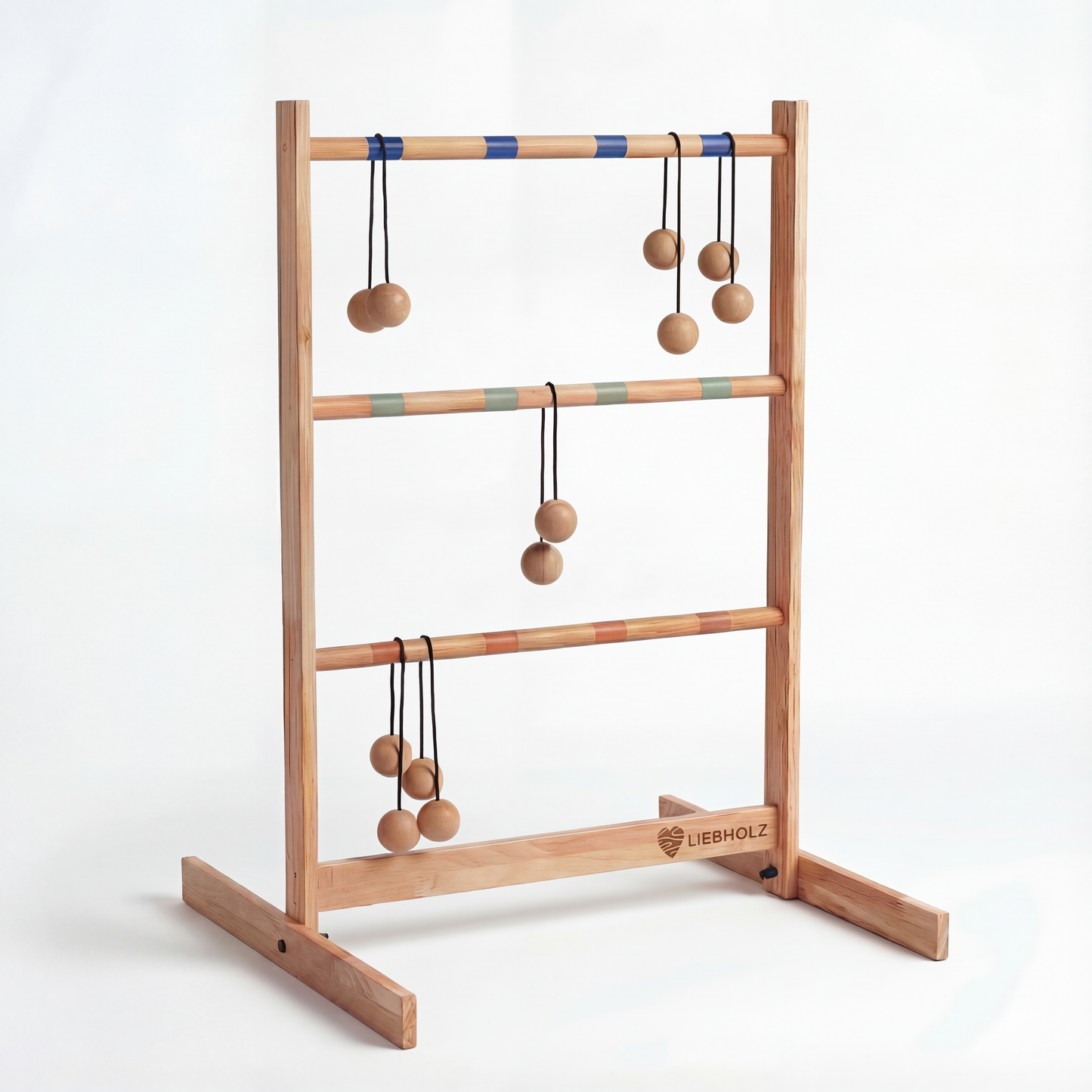 Leitergolf Wurfspiel aus Holz – Outdoor & Indoor Gartenspiel