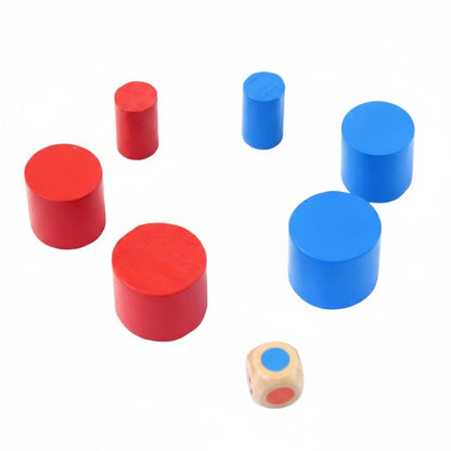 Mond Balancier Spiel aus Holz - Montessori Spielzeug für Kinder