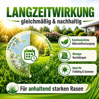 Rasendünger für Frühling und Sommer