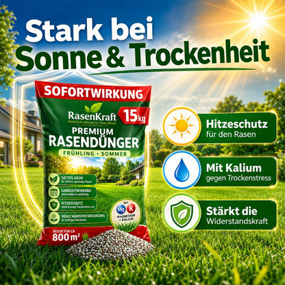 Rasendünger für Frühling und Sommer